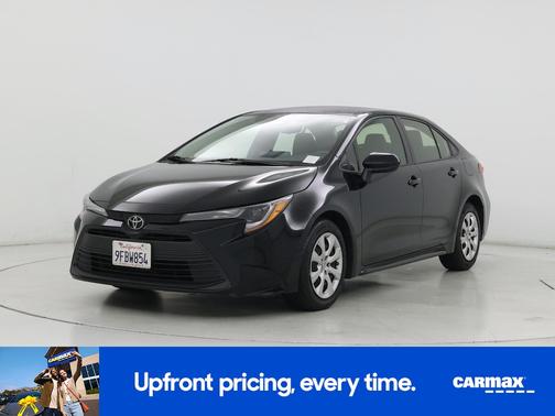 Black 2023 Toyota Corolla LE