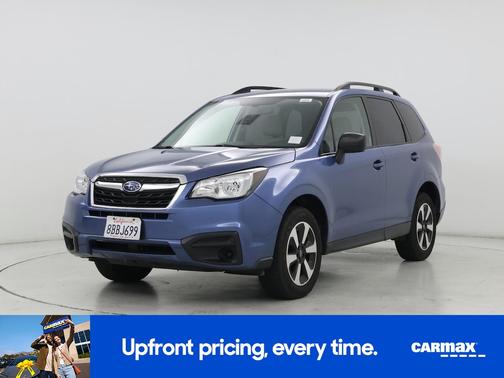 Blue 2018 Subaru Forester 2.5I