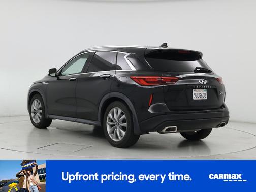 Black 2021 INFINITI QX50 Luxe