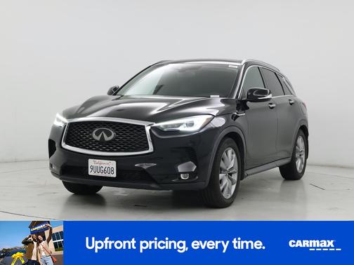 Black 2021 INFINITI QX50 Luxe