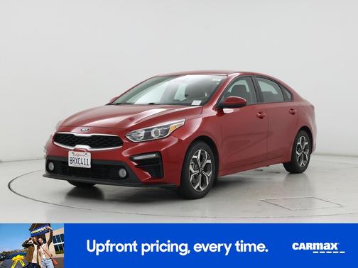 Red 2020 Kia Forte LXS