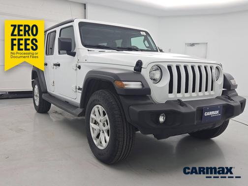 White 2023 Jeep Wrangler Unlimited Sport S