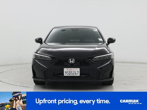 Black 2025 Honda Civic Sport