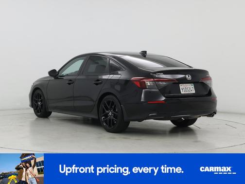 Black 2025 Honda Civic Sport
