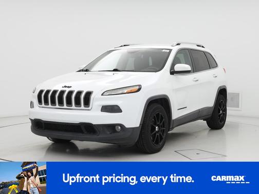 White 2015 Jeep Cherokee Latitude