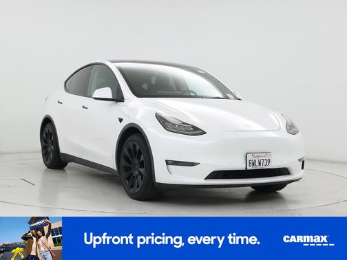 White 2021 Tesla Model Y Long Range