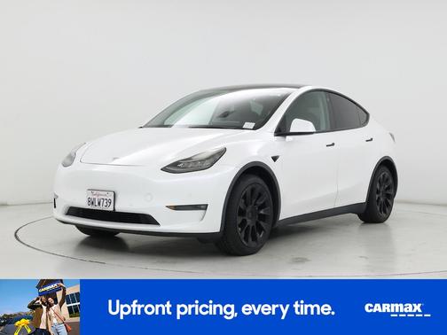 White 2021 Tesla Model Y Long Range