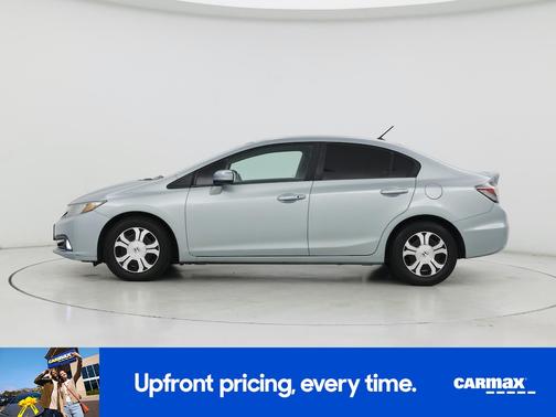 Blue 2015 Honda Civic Hybrid