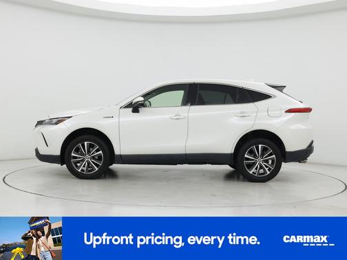 White 2021 Toyota Venza LE
