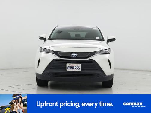 White 2021 Toyota Venza LE