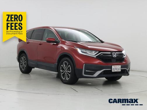 Red 2020 Honda CR-V Hybrid EX