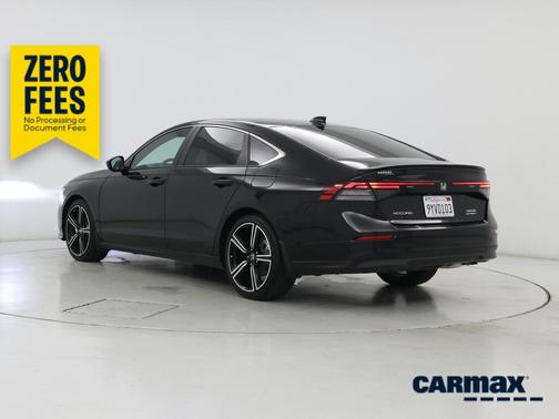 Black 2024 Honda Accord Hybrid Sport