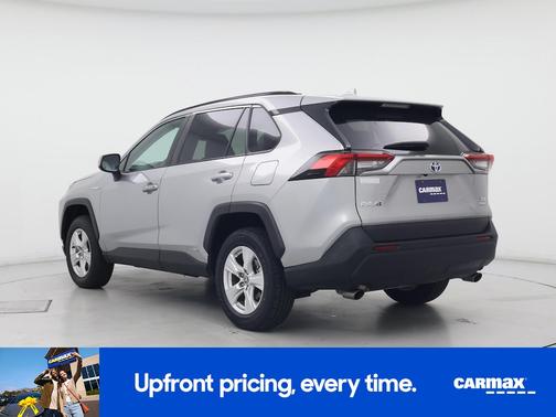 Silver 2021 Toyota RAV4 Hybrid XLE