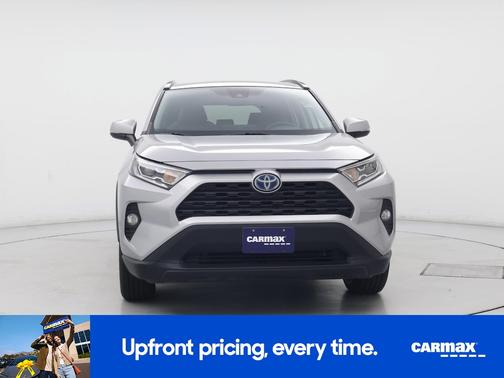 Silver 2021 Toyota RAV4 Hybrid XLE
