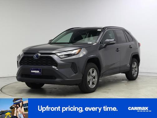 Gray 2022 Toyota RAV4 Hybrid XLE
