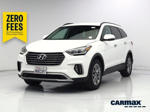 White 2019 Hyundai Santa Fe XL SE