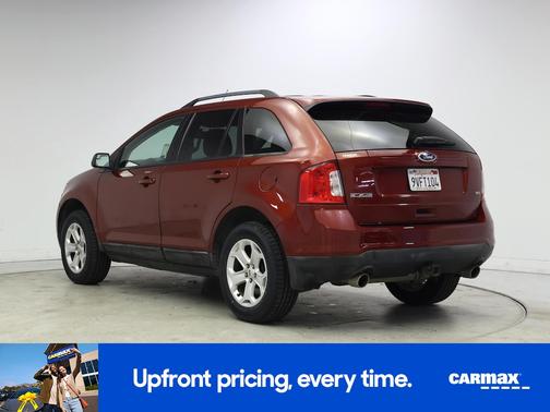 Orange 2014 Ford Edge SEL