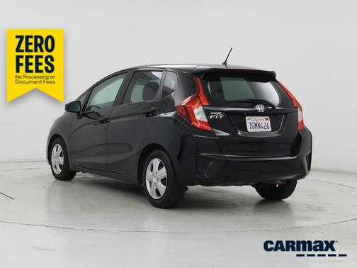 Black 2015 Honda Fit LX