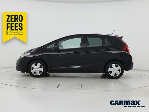 Black 2015 Honda Fit LX