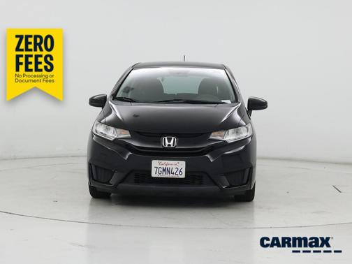 Black 2015 Honda Fit LX