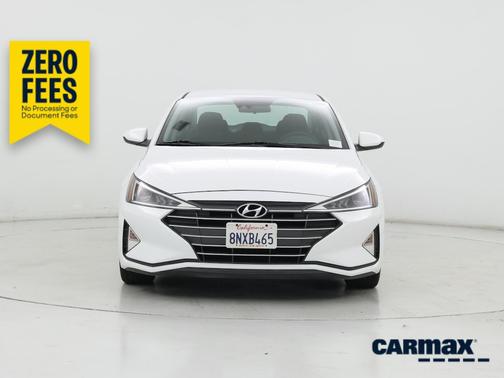 White 2020 Hyundai ELANTRA SEL