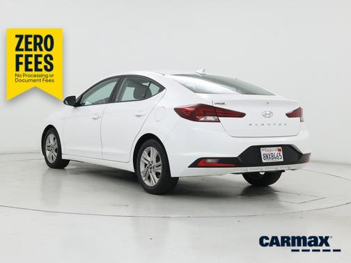White 2020 Hyundai ELANTRA SEL