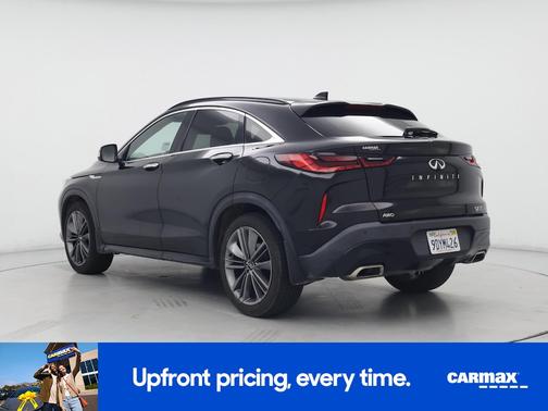 Black 2023 INFINITI QX55 Luxe