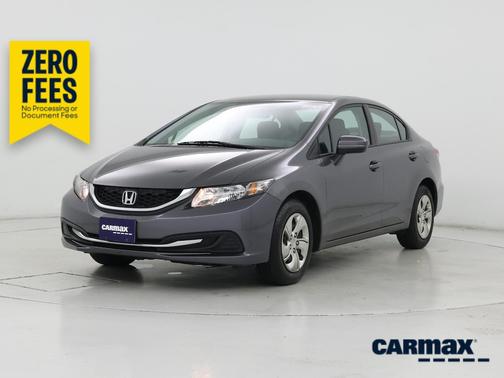 Gray 2015 Honda Civic LX