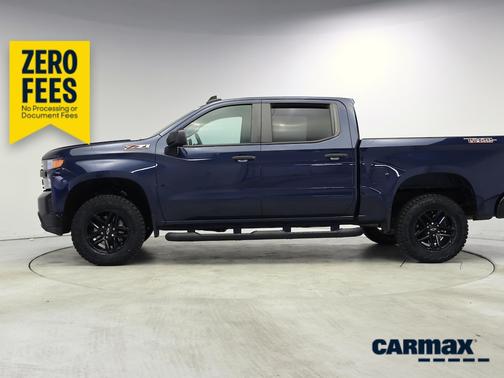 Blue 2020 Chevrolet Silverado 1500 Custom Trail Boss