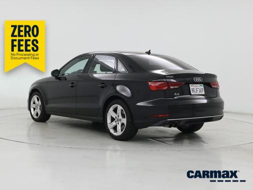 Black 2017 Audi A3 Premium