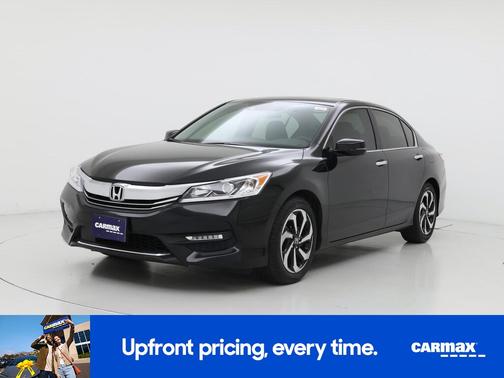 Black 2017 Honda Accord EX-L