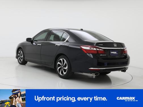 Black 2017 Honda Accord EX-L