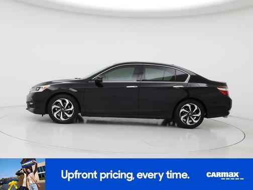 Black 2017 Honda Accord EX-L