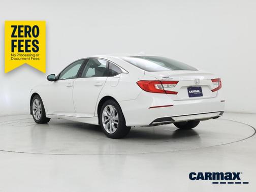 White 2018 Honda Accord LX