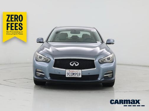 Blue 2015 INFINITI Q50 Premium