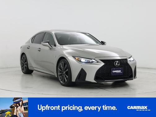Silver 2021 Lexus IS 350 F-Sport