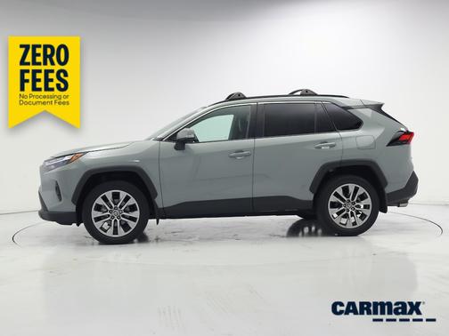 Gray 2022 Toyota RAV4 XLE Premium