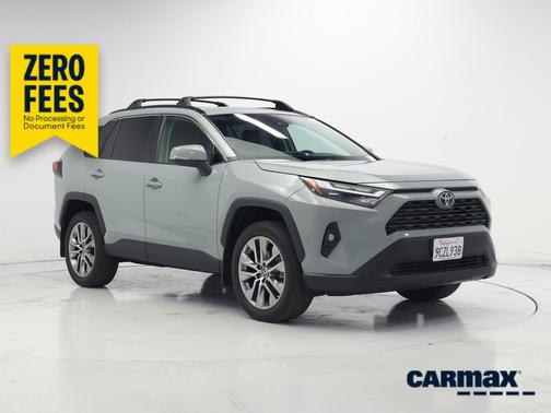 Gray 2022 Toyota RAV4 XLE Premium