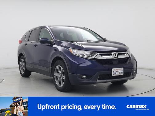 Blue 2017 Honda CR-V EX-L