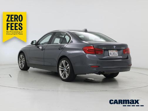 Gray 2018 BMW 330 XI