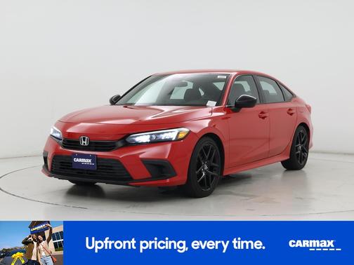 Red 2022 Honda Civic Sport