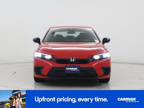 Red 2022 Honda Civic Sport