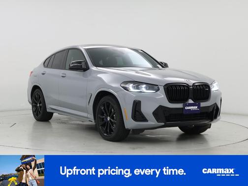 Gray 2022 BMW X4 M40I