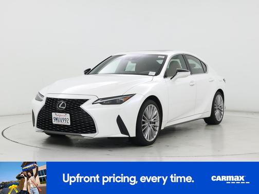 White 2024 Lexus IS 300