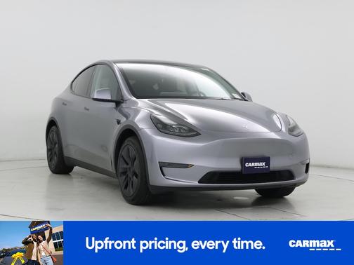 Silver 2025 Tesla Model Y Long Range
