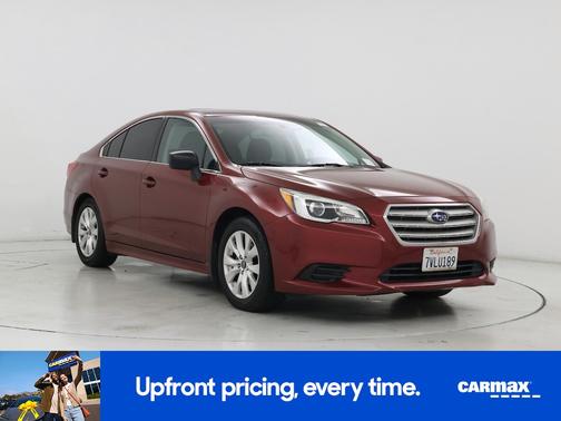 Red 2017 Subaru Legacy 2.5I Premium