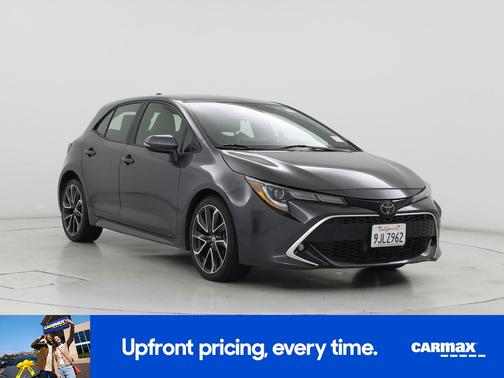 Gray 2021 Toyota Corolla Hatchback XSE