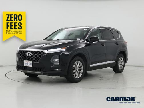 Black 2020 Hyundai SANTA FE SEL