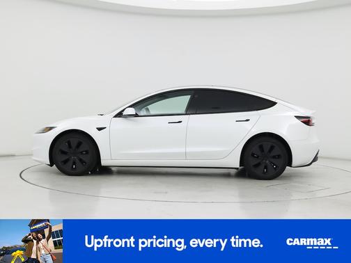 White 2025 Tesla Model 3 Long Range