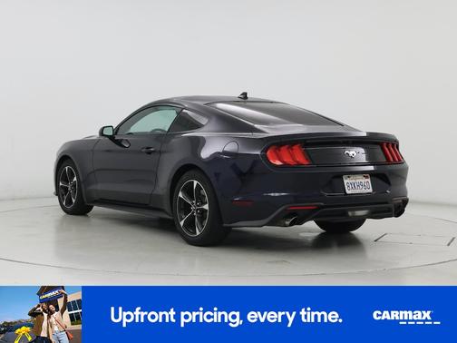 Blue 2021 Ford Mustang Ecoboost